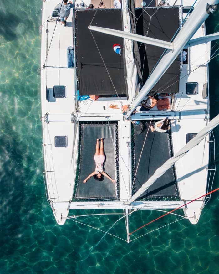 Half-day catamaran trip - Bay of Cannes and Lérins Islands departing from Mandelieu-la-Napoule
