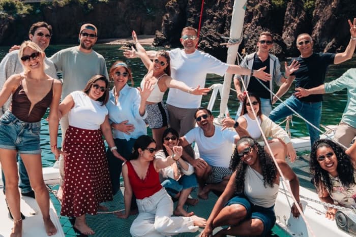 Half-day catamaran trip - Bay of Cannes and Lérins Islands departing from Mandelieu-la-Napoule