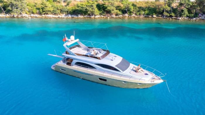 Luxe privé-jachtbeleving bij zonsondergang in Bodrum 🌅