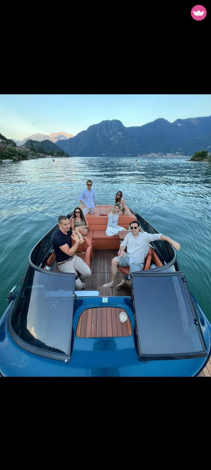 Luxe cruise op het Comomeer - De Gouden Driehoek per motorboot