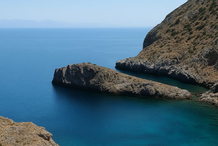 Discover Menies Beach – Private Cruise Along Crete’s Untouched Coast