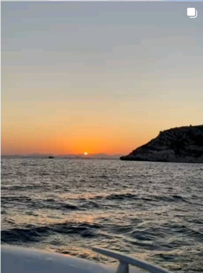 Sonnenuntergangs-Toast am Devil's Saddle