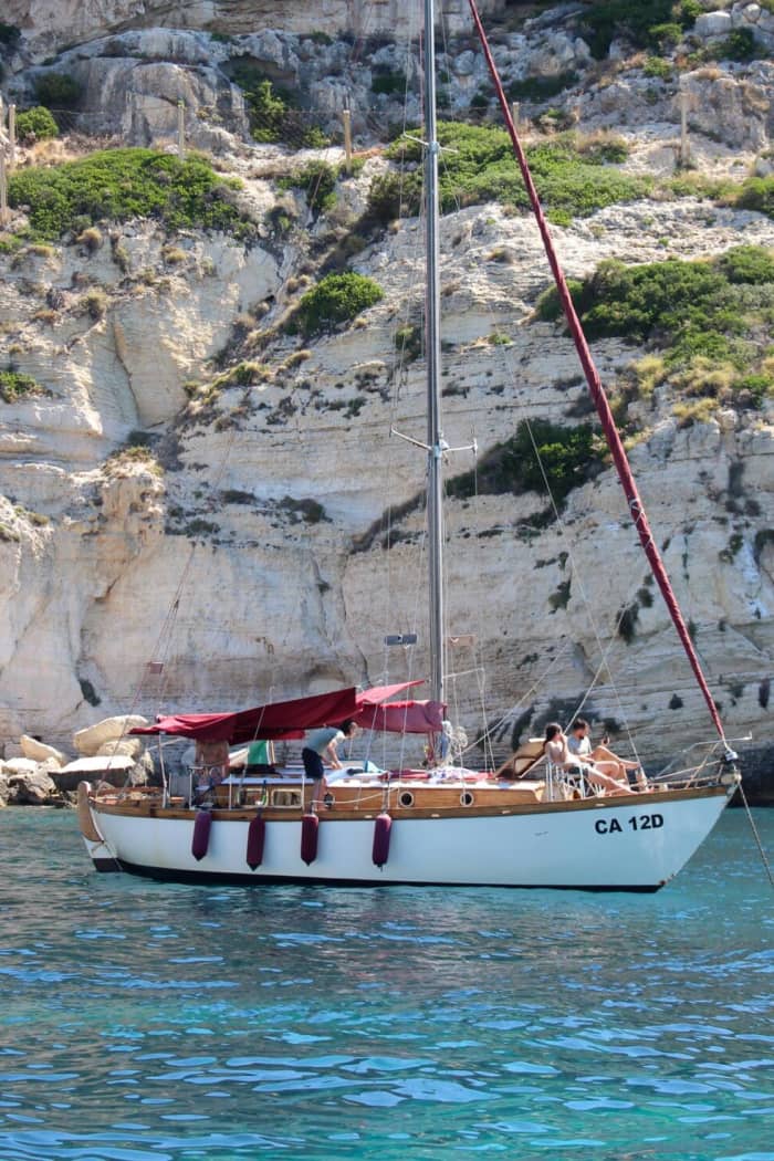 Halbtagessegeln in Cagliari