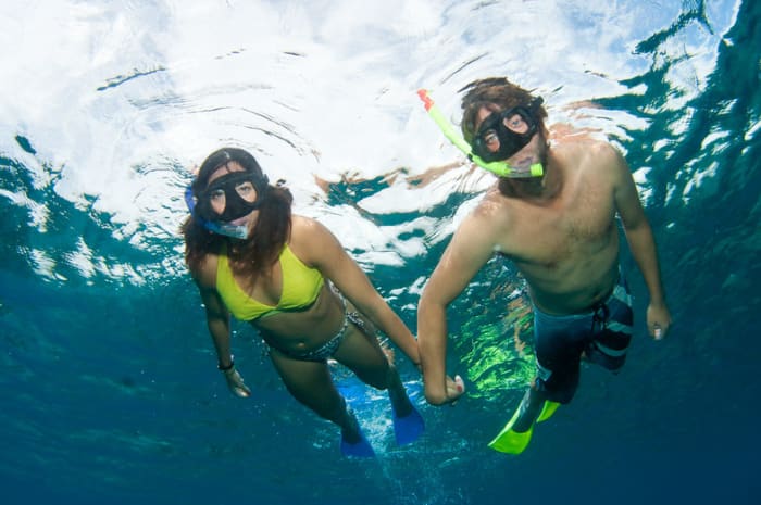 Boat diving