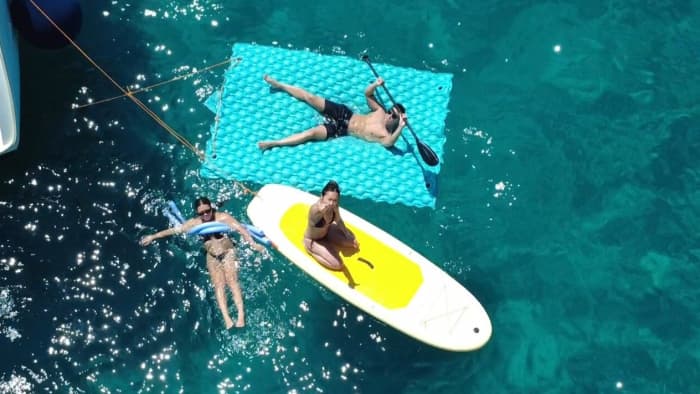 Excursion d'une journée complète en catamaran à Majorque avec tapas (Salty Breeze Sail)