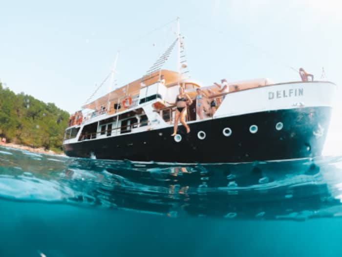 Blue Lagoon & Dalmatian Coast Full-Day Cruise — Big Boat Experience
