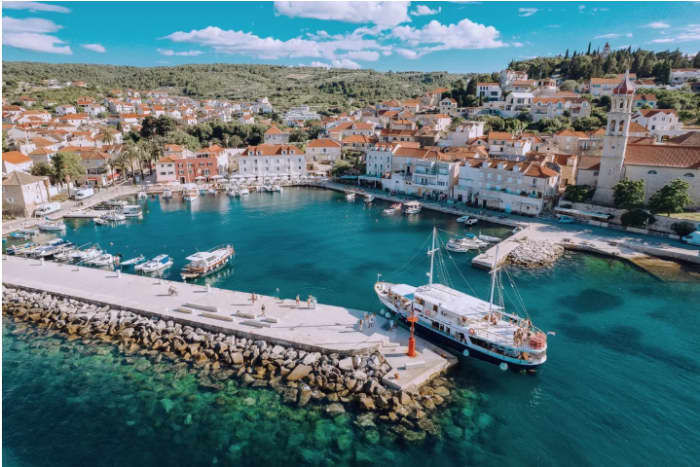 Blue Lagoon & Dalmatian Coast Full-Day Cruise — Big Boat Experience