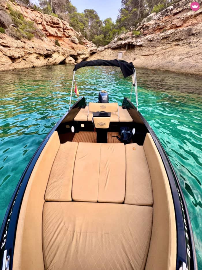 🗺️Route San Antonio-Es Vedra + 🌅Zonsondergang bij Café Mambo.