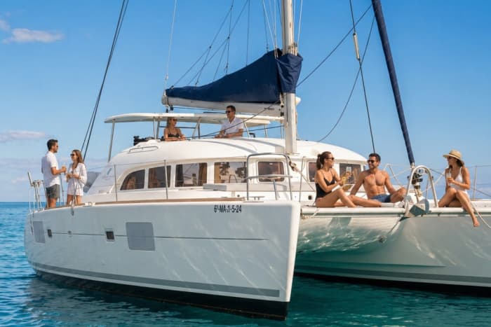 Momentos inolvidables en catamarán