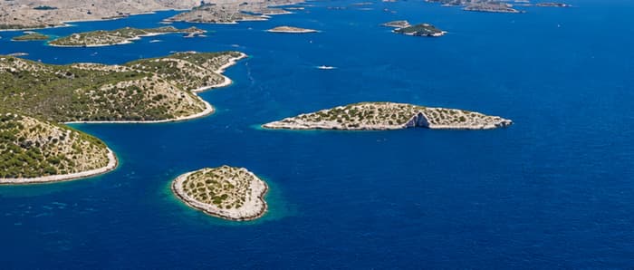Gyllene timmen-kryssning i Šibeniks skärgård