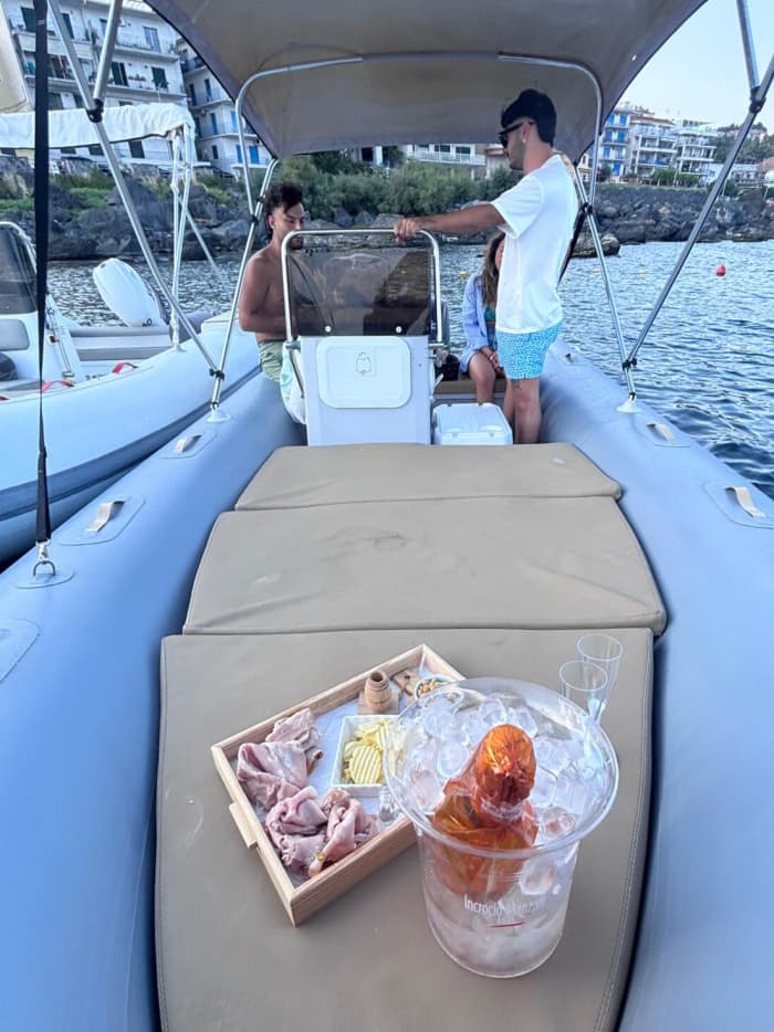 Full Day Boat Tour in Taormina
