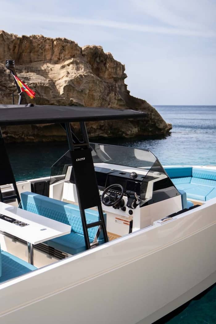 Ponza und Palmarola mit der De Antonio 29