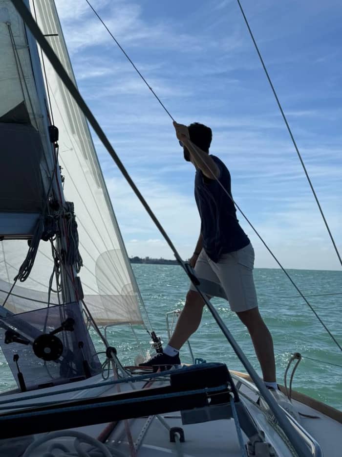 A Morning of Sailing, Sea and Freedom in the Bay of Cadiz