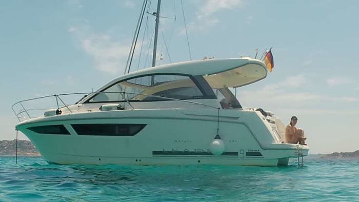 Luxury charter from Poltu Quatu: Private signature half-day experience in the Maddalena Archipelago