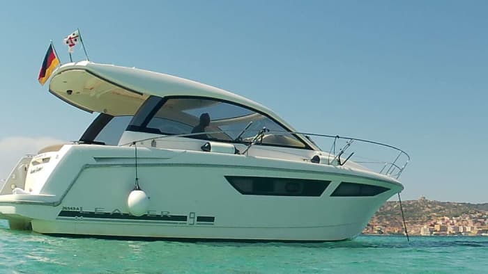 Luxury charter from Poltu Quatu: Private signature half-day experience in the Maddalena Archipelago