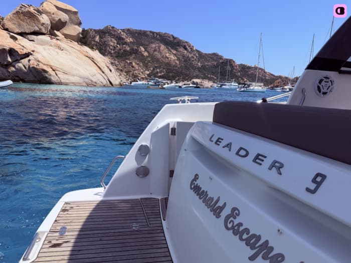 Luxury charter from Poltu Quatu: Private signature half-day experience in the Maddalena Archipelago