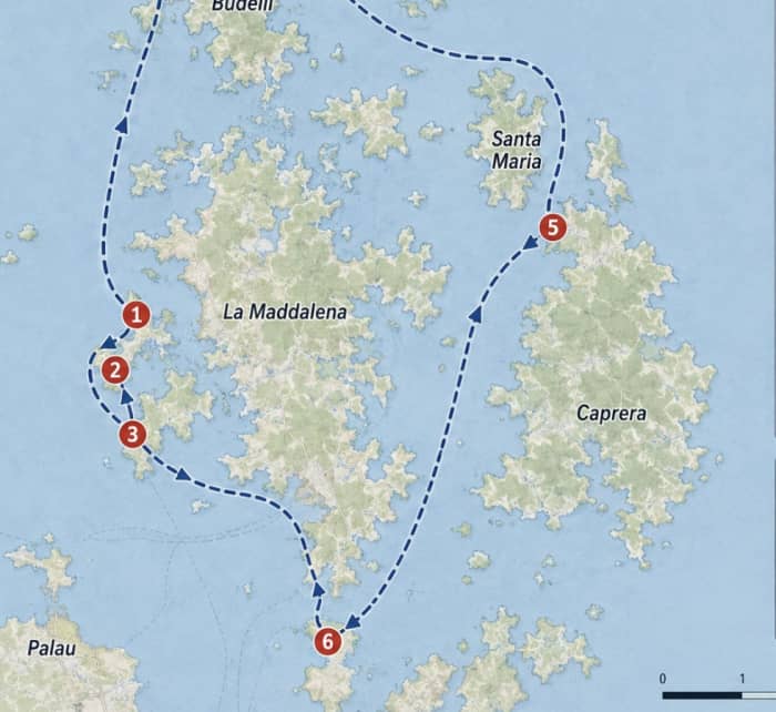 Luxury charter from Palau: Exclusive private experience in the Maddalena Archipelago