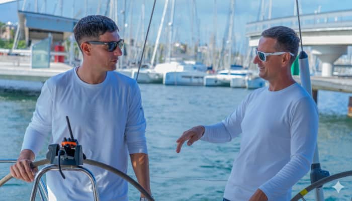 Privé zeiltocht van een hele dag vanuit Barcelona | Ontsnapping aan de Middellandse Zee | Inclusief schipper