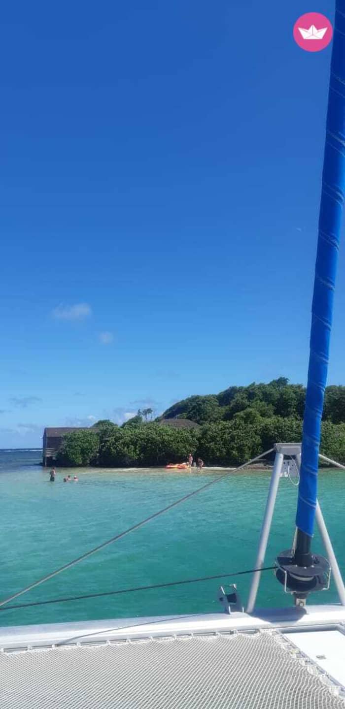 Visita aos bancos de areia branca da Baía de Robert
