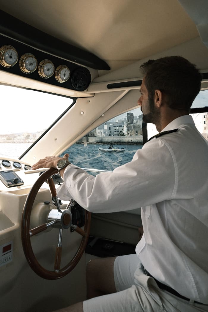 Luxury yacht charter (7 hours): authentic relaxation and Puglian style