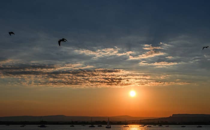 Ortigia bei Sonnenuntergang