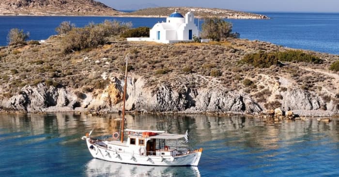 Paros Día completo en pontón