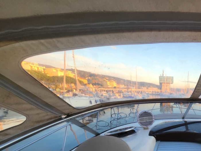 Sonnenuntergangs-Aperitif in Portofino