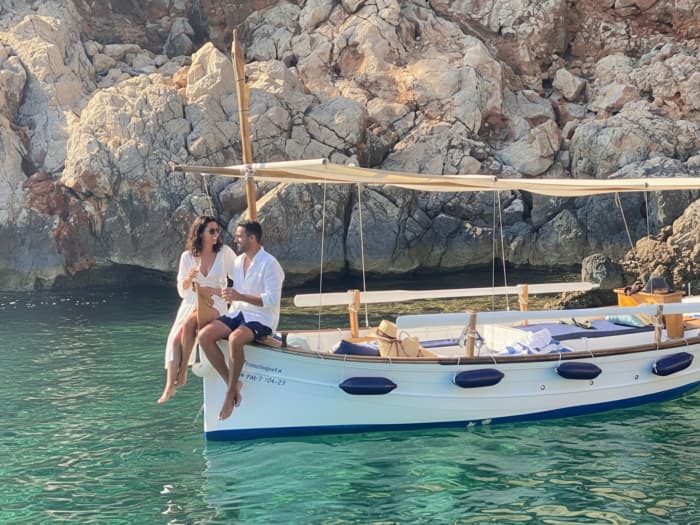 Privérondvaart Alcudia en Pollensa, kapitein, brandstof, snorkelen (2,5 uur)