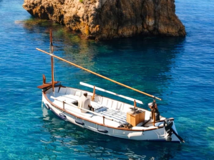 Privérondvaart Alcudia en Pollensa, kapitein, brandstof, snorkelen (2,5 uur)
