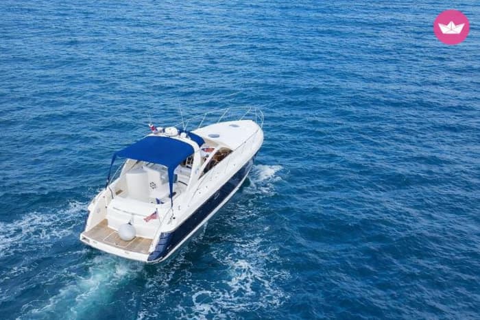 Privéjacht naar Saona-eiland, Princess 40ft, 10 personen