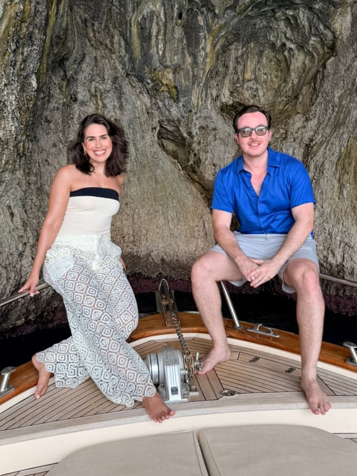 Private Capri Tour from Sorrento on a 36-foot Gozzo