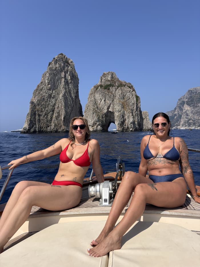 Private Capri Tour from Sorrento on a 36-foot Gozzo
