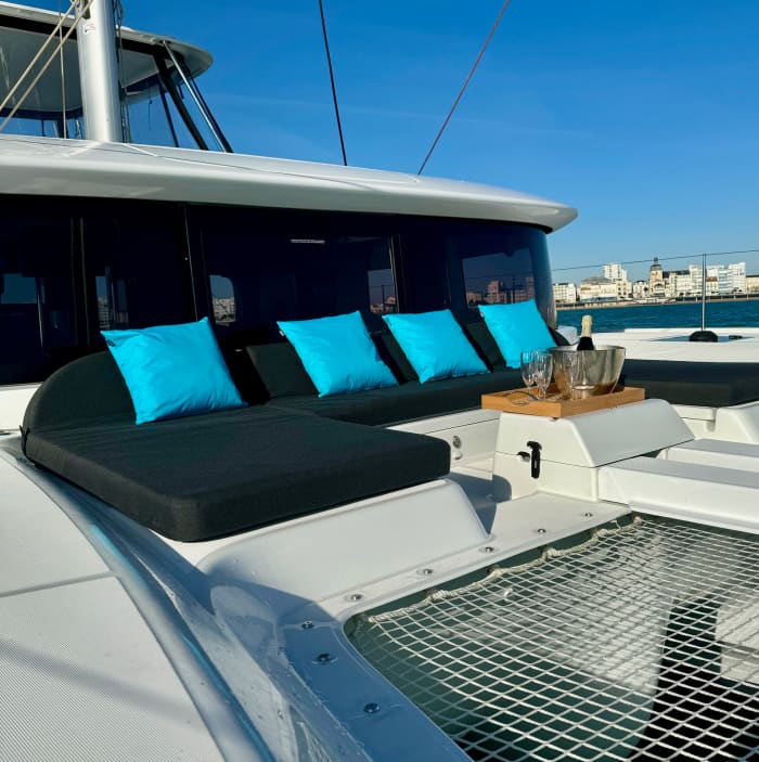 Day trip on a catamaran