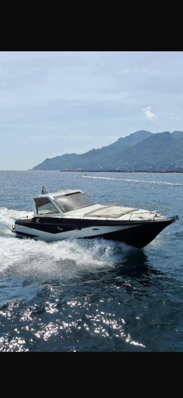 Sunset cruise along the Amalfi Coast