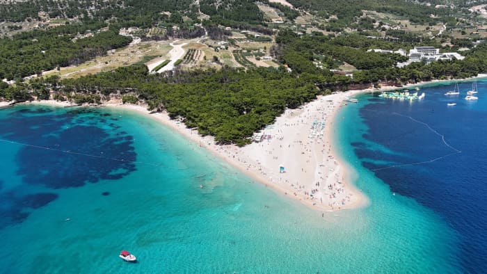 Makarska: Private Full-Day Boat Tour Hvar, Brač and Blue Lagoon