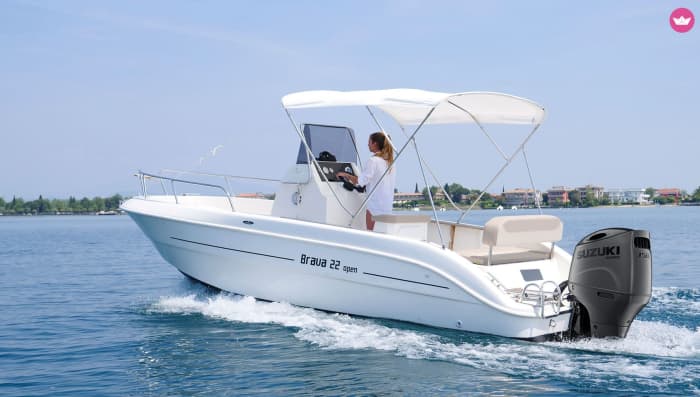 Paseo en barco de 4,5 horas por el lago de Garda (6 px)