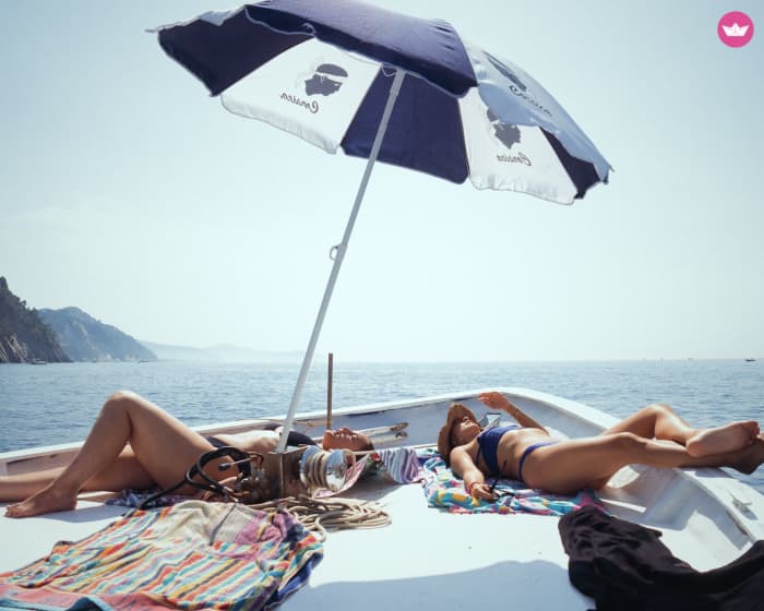 Geniet van een diner aan zee aan de Ligurische Rivièra.