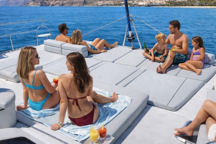 Croisière privée en catamaran tout compris à Gran Canaria | Jusqu'à 50 personnes