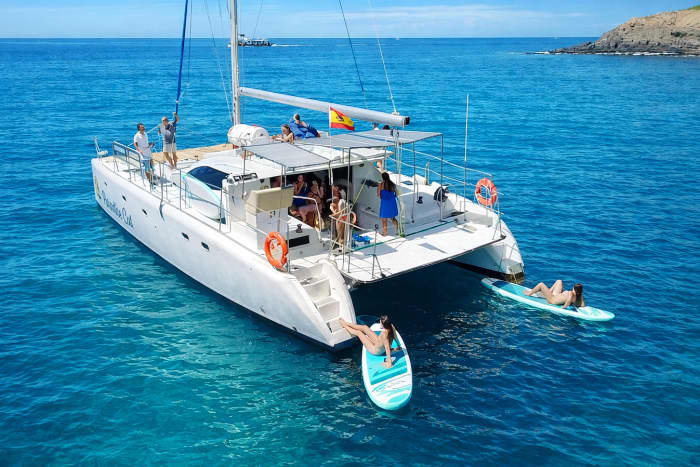 Croisière privée en catamaran tout compris à Gran Canaria | Jusqu'à 50 personnes