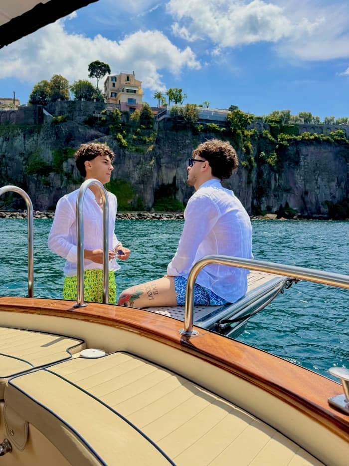 Van Sorrento naar Capri: uw privéboottocht