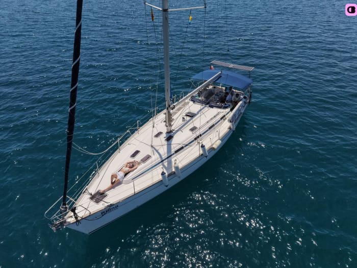 8h Valencia to Hidden Coves: A Full Day of Sailing, Swimming & Sea Escape
