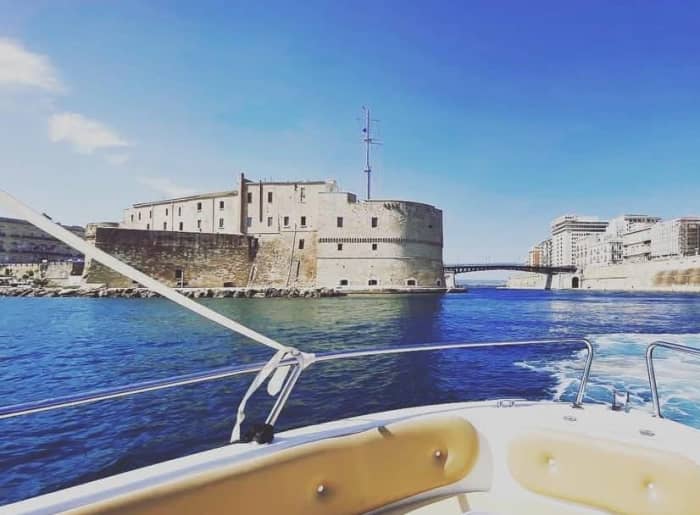 Taranto Daily Boat Tour: San Pietro and Capo San Vito