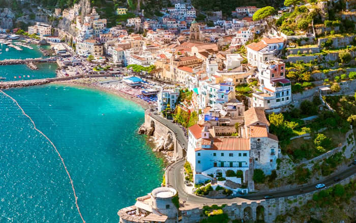 Amalfi Coast from the Sea