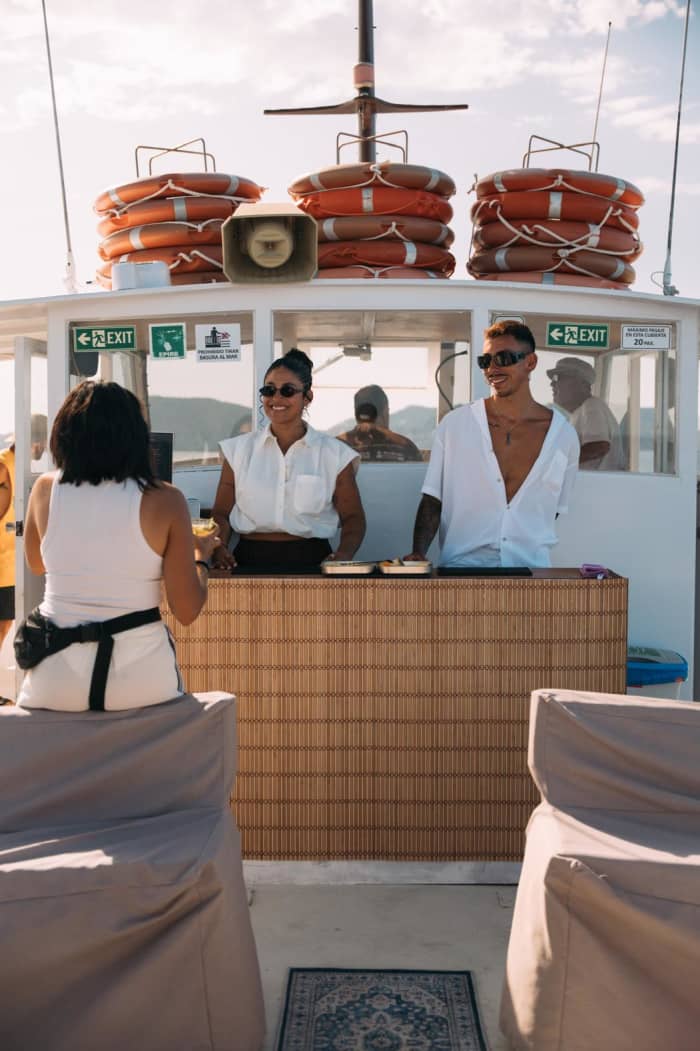 Excursion to Formentera with Sunset (6 Hours) for up to 30 people. Please inquire about pricing for larger groups.