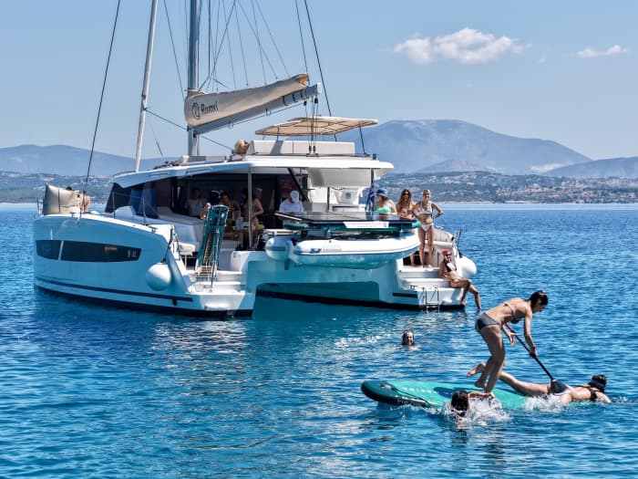 Private Premium Cruise aboard Catamaran Marta – Nafplio & the Argolic Gulf | Sunset Cruise