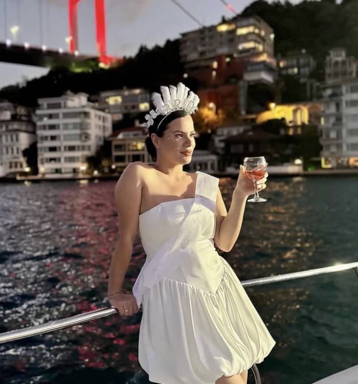 Bride Party on a Luxury Yacht in Istanbul 👰✨