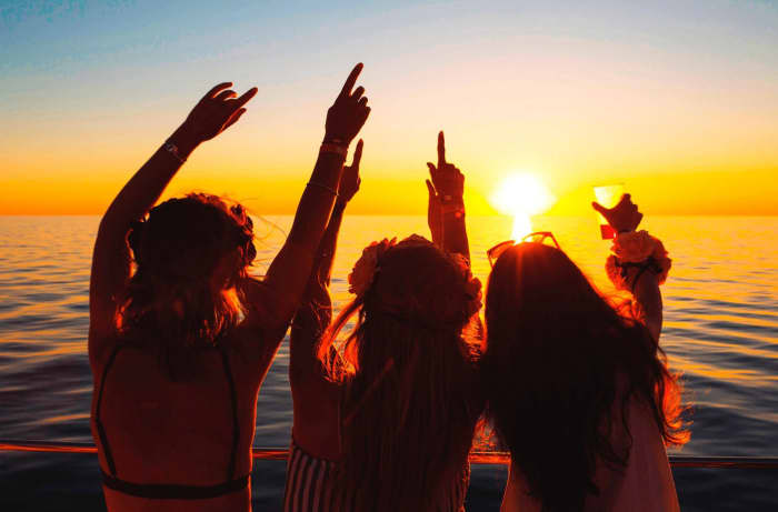 Sunset in Ibiza – Magic at sea