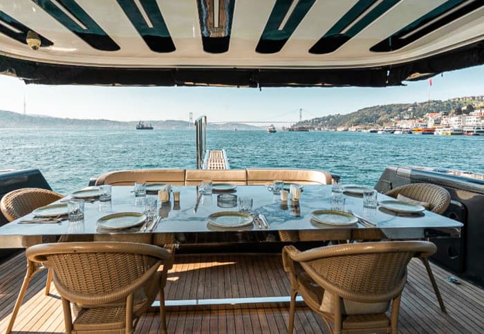 Luxury Private Yacht for 40 Guests in Istanbul – Princes’ Islands Swimming & Party Experience