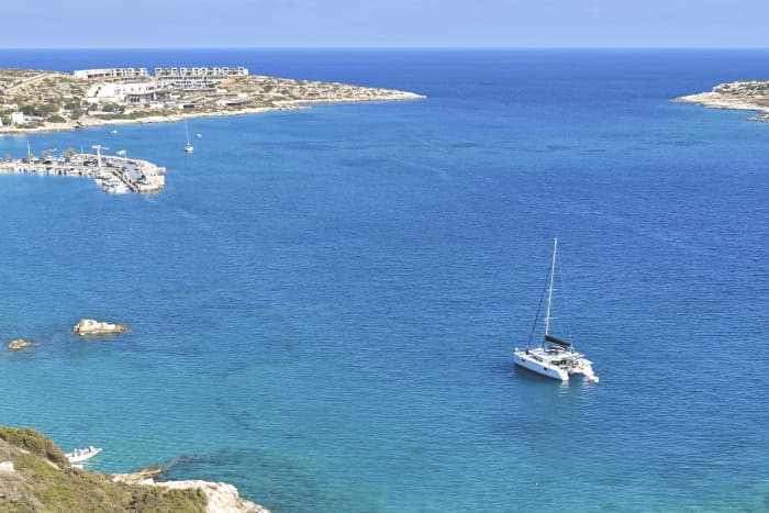 Lagoon 450F – Sunset Souda Maranthi Bay
