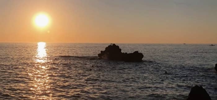 Sunset Escape at Sea